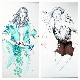 Fashion illustration