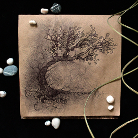 Сова на ветке