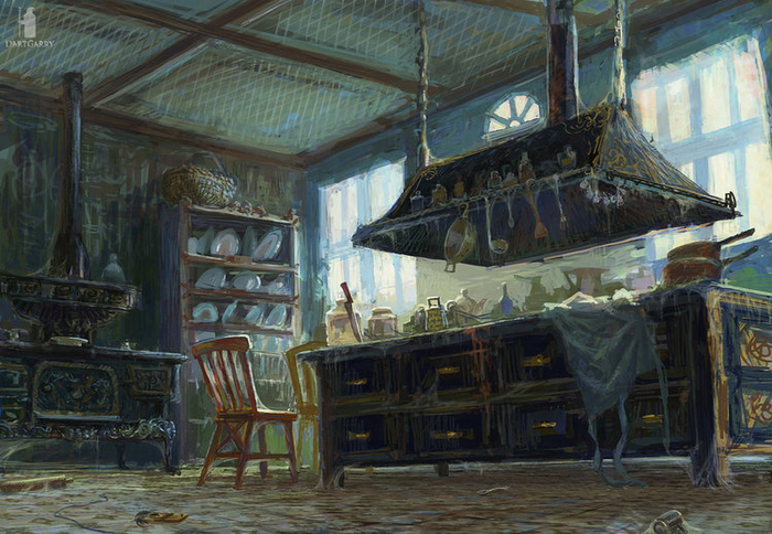 Мистериум - кухня