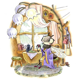 Муша за завтраком