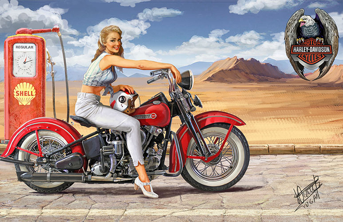 Легендарный Харли Девидсон