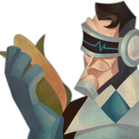 Cyber Medic with Corn