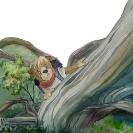 Мишка в лесу