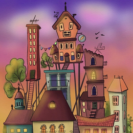 Странный город