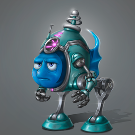 Рыбка робот