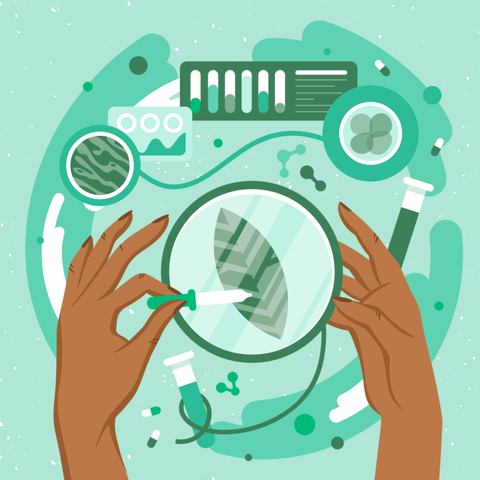 Flat illustration for Freepik for app, web and advertising