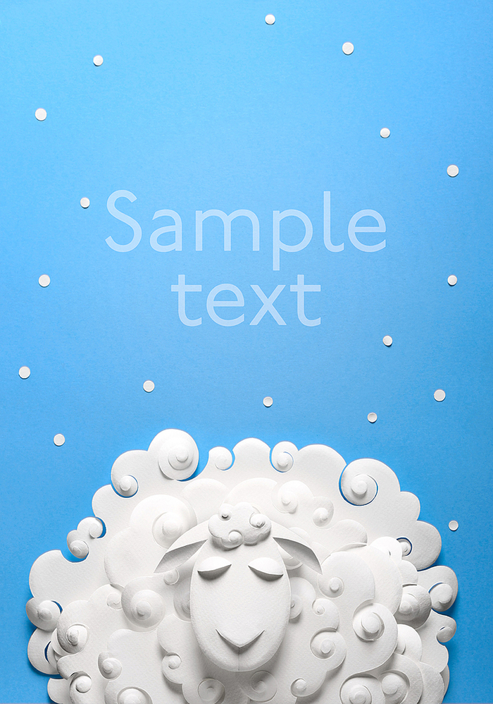 Новогодняя овца