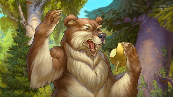 Арт для детского приложения "Вершки и корешки"