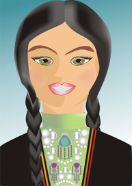 Девушка-башкирка