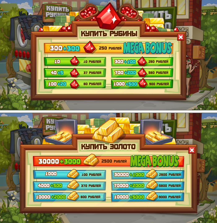 Меню банков