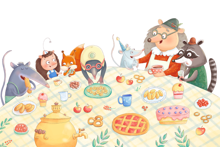 Как Шушуня за яблоками ходила