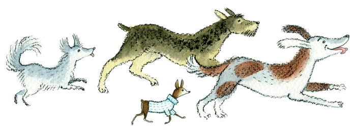 Татьяна Макарова "Снег отправляется в город" иллюстрация