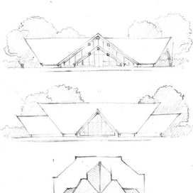 архитектурный скетч