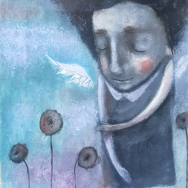 Девочка полна наде