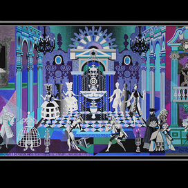 Танец. ( левая часть )