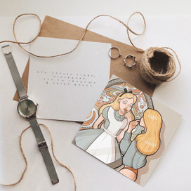 Открытка «Alice in Acidland»