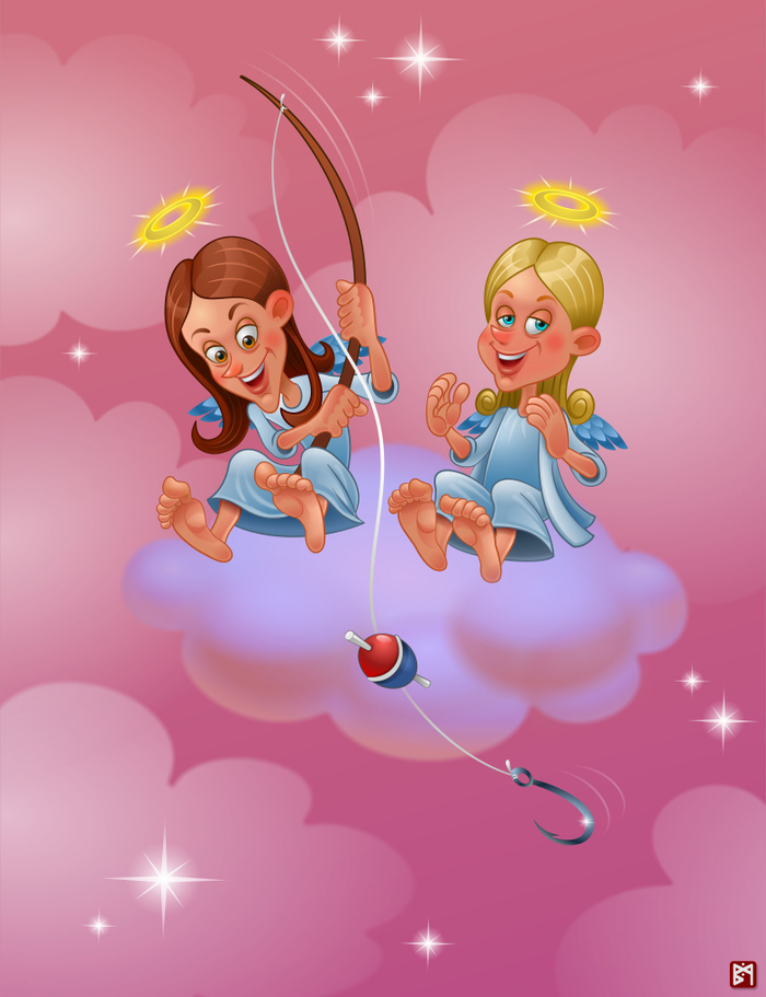 вечерняя рыбалка