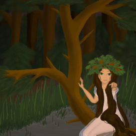 Мавка хвойного леса