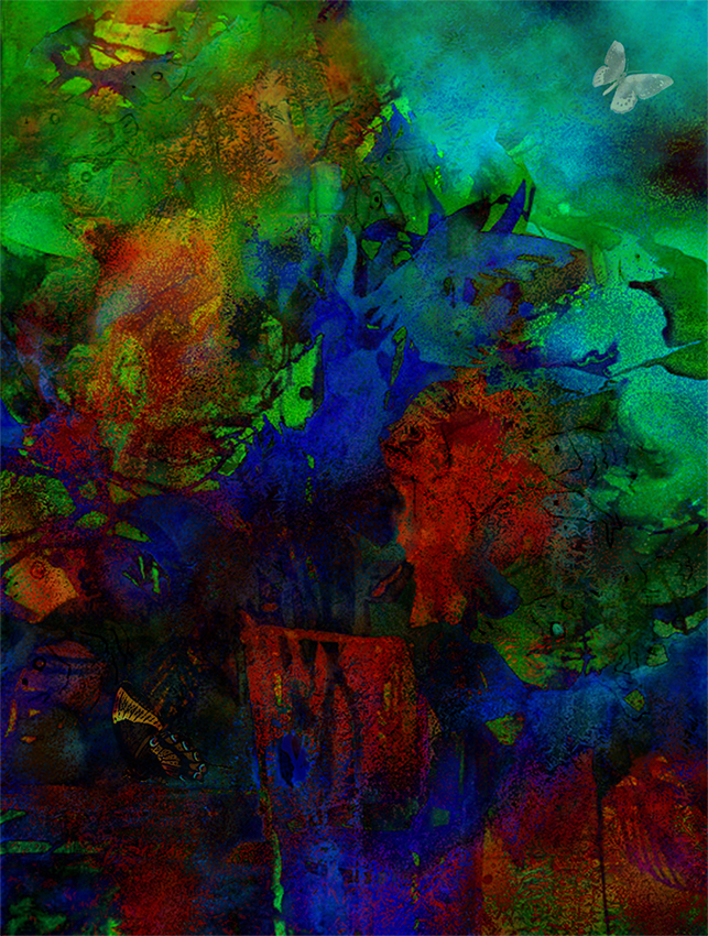 Два мотылька....