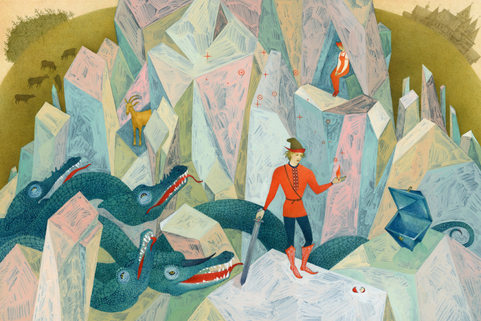 Русские сказки. Хрустальная гора