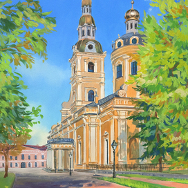 Иллюстрации для календаря.Петропавловский собор