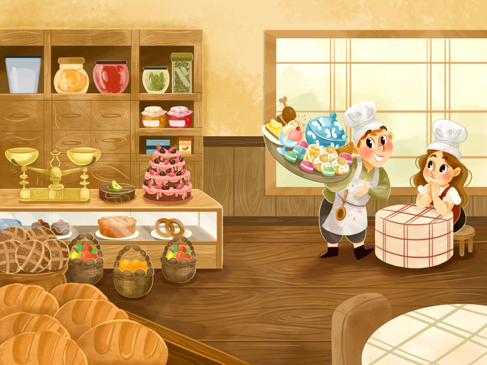 Два маленьких повара