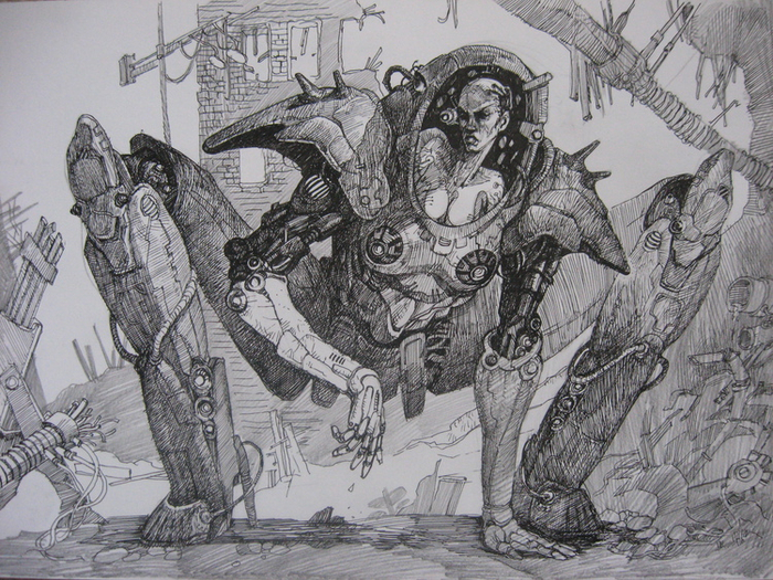 дефективная тетка