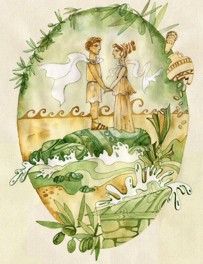 Наталья и Владимир Пересвет. Греческая сказка.