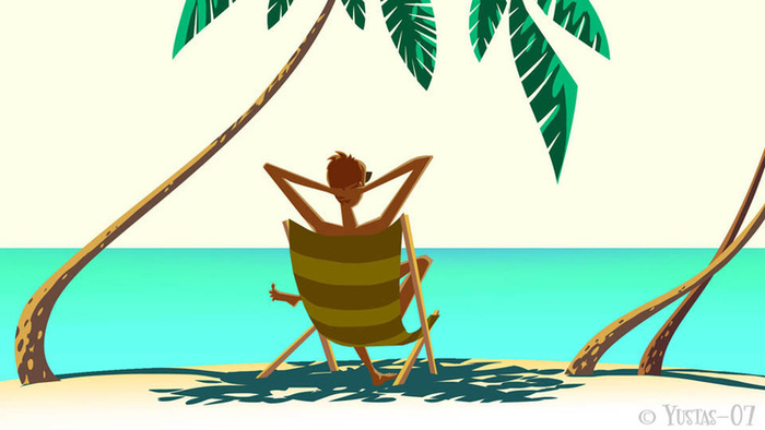 иллюстрации к телепередаче (море)