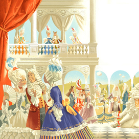 Новое Платье Короля.Разворот