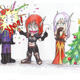 Внезапно, новый год.