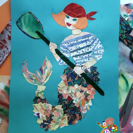 Девушка с Веслом и Хвостом