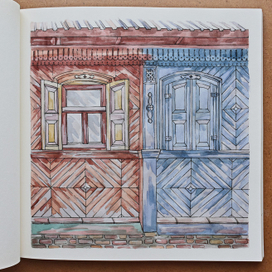 окна старого дома