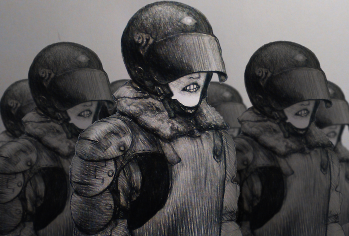 под вечер в двери стук