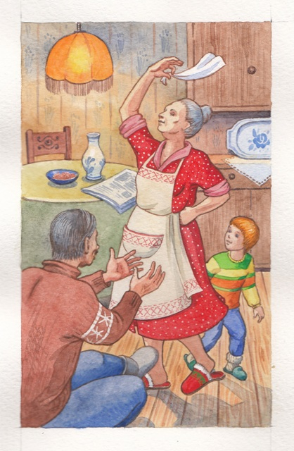 Илл. к книги "Слеза Богослова" И. Ковальчук.