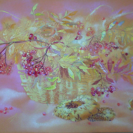 Натюрморт с рябиной