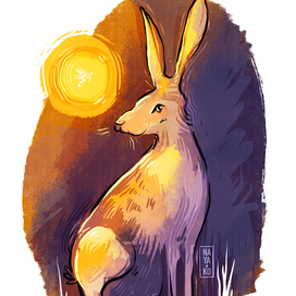 Заяц и волшебный фонарик