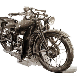 мотоцикл Л-300 "Красный октябрь"