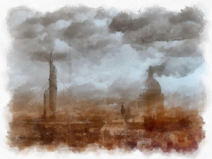 Санкт-Петербург в далеком будущем.