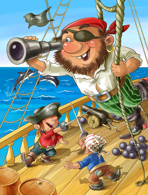 Игра " Пираты"