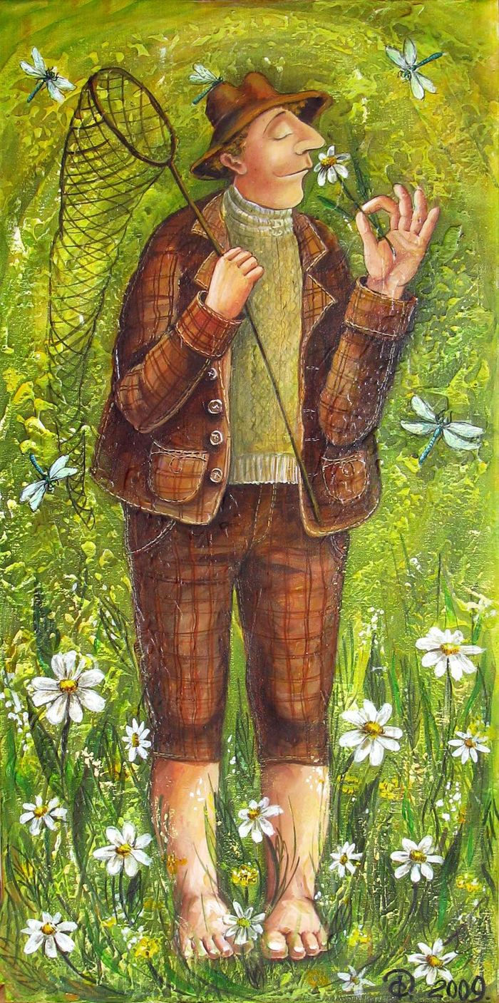 Сознание вселенной дышит светом бескрайних ромашковых полей..