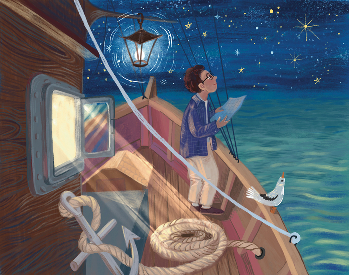 Свет в небе. Издательство Dolphin Media