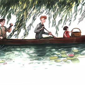 Летний день.