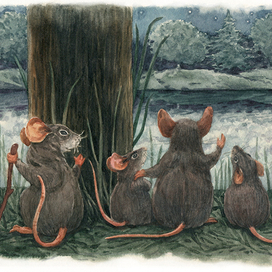 Лягушки поют