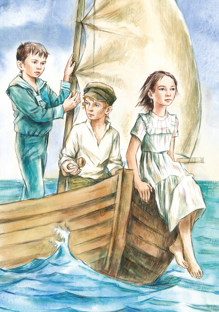 Под парусом. К повести В.Катаева "Белеет парус одинокий"