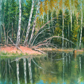 Лесное озеро