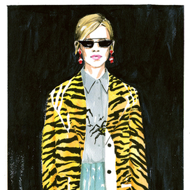 Фешн иллюстрация