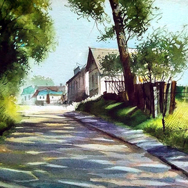 ,,Игра теней на ул.Резекне,,Латвия