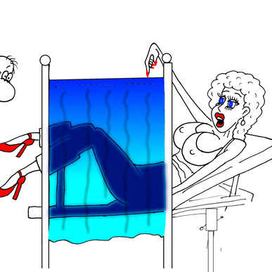 Блондинка у гениколога