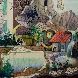 Фрагмент дизайна детского сада